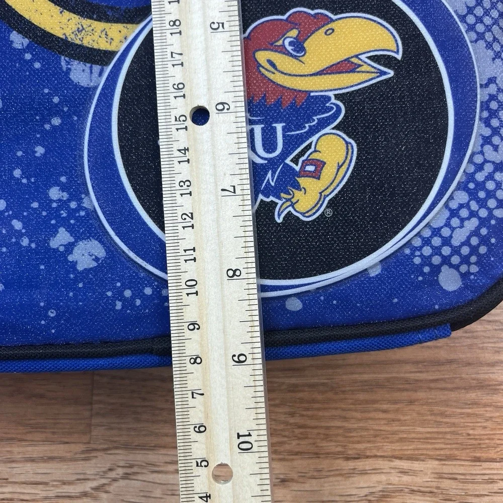 KU Kansas Jayhawks Lunch Box Bag 3D Graphic Officially Licensed‎ NEW